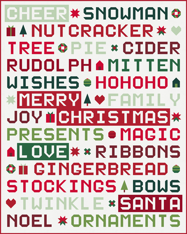 Moda Letters to Santa Quilt